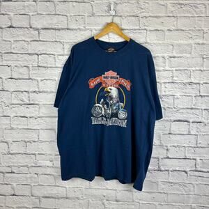Vintage 90s Harley Davidson eagle biker t-shirt